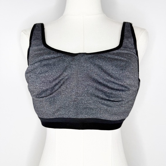 Wacoal Brandi Underwire Sports Bra 852229 Gray Black Size 34DDD - Picture 1 of 5
